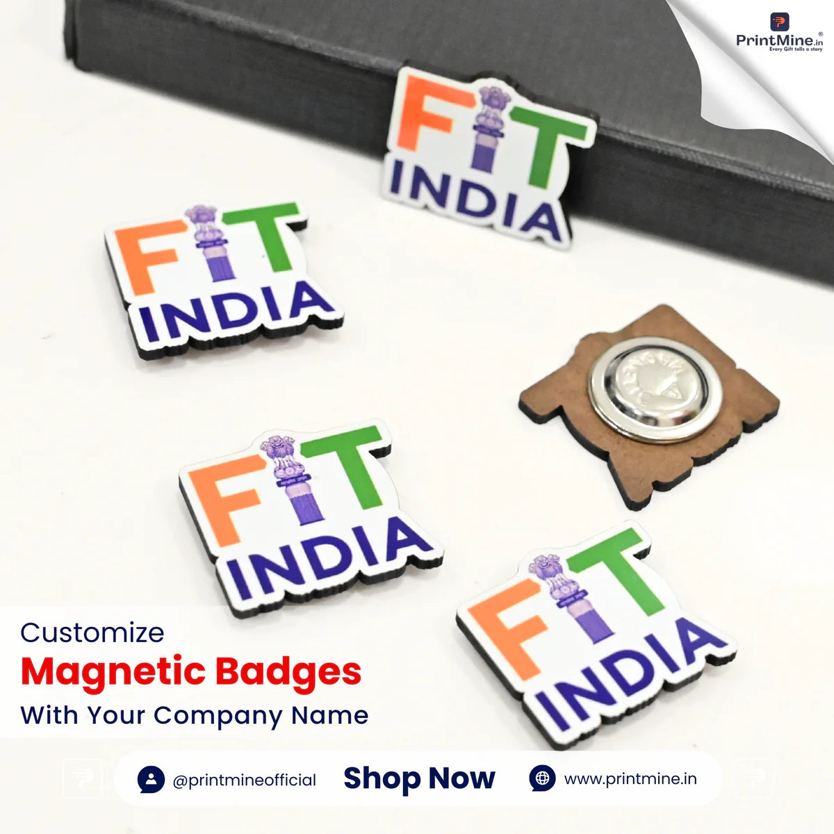 Customized Magnetic Badge